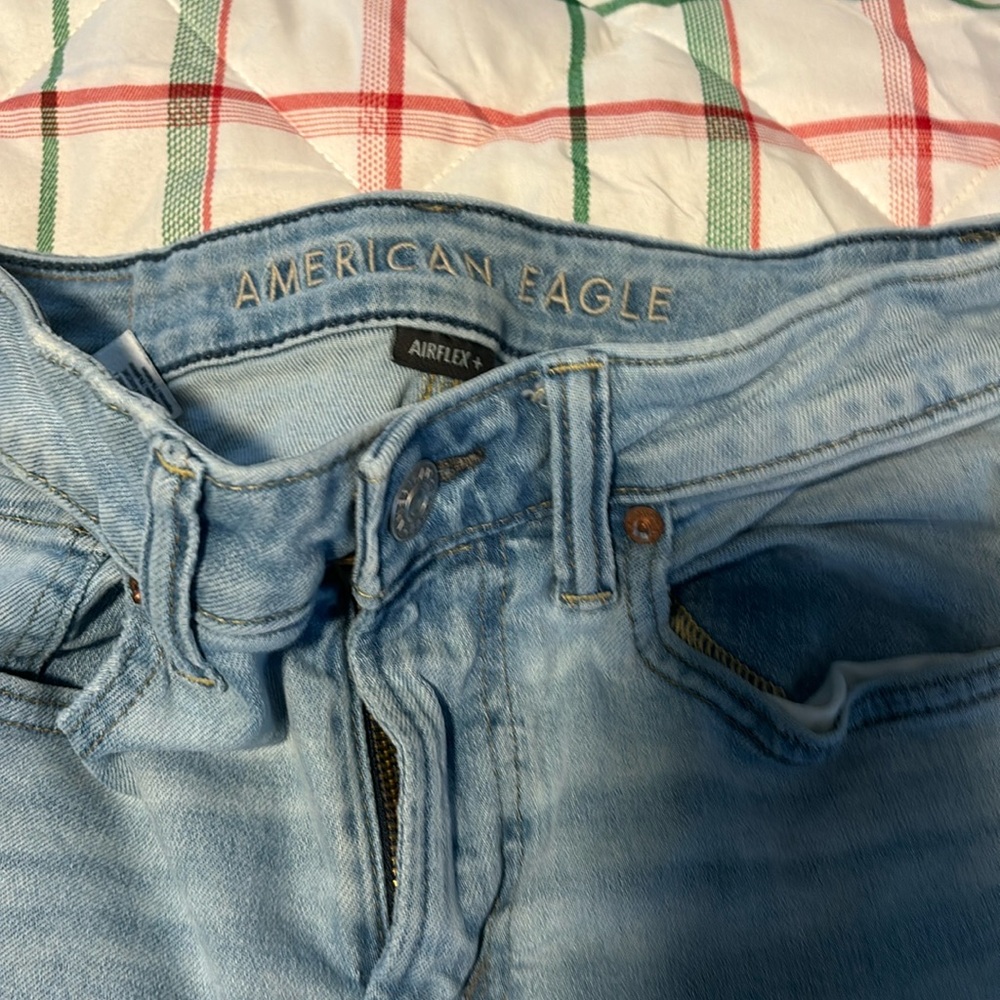American eagle air flex + jeans